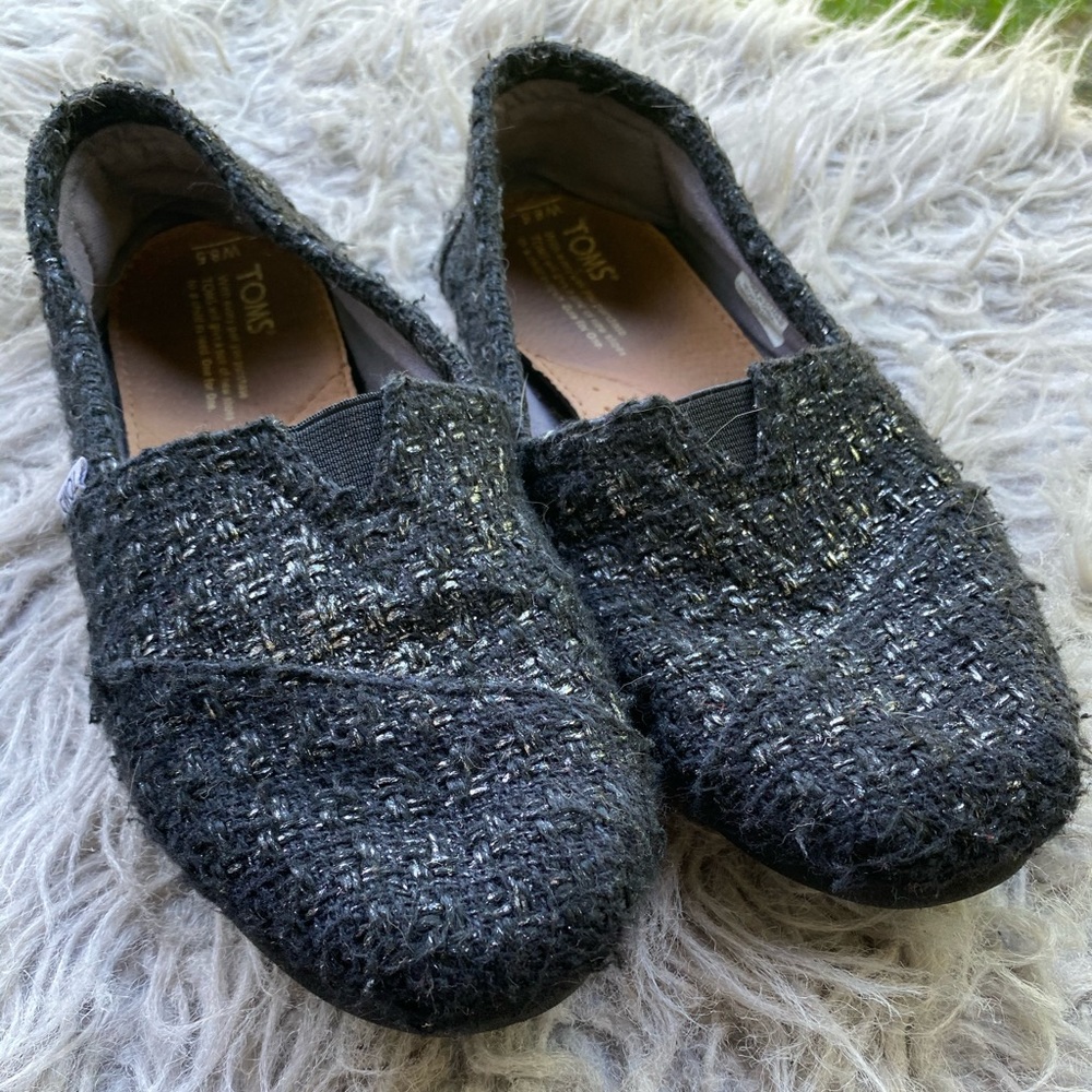 Black Silver Toms